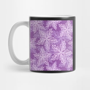 Purple flowers Mug